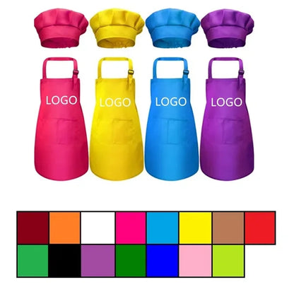 Kids Chef Hat Apron Set