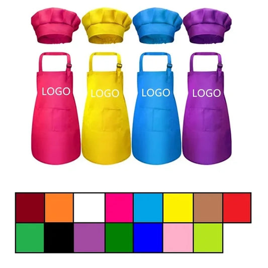 Kids Chef Hat Apron Set