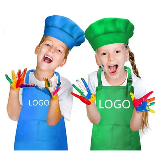 Kids Chef Hat Apron Set