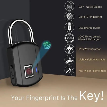 Smart Fingerprint Lock-Your Finger Is the Key