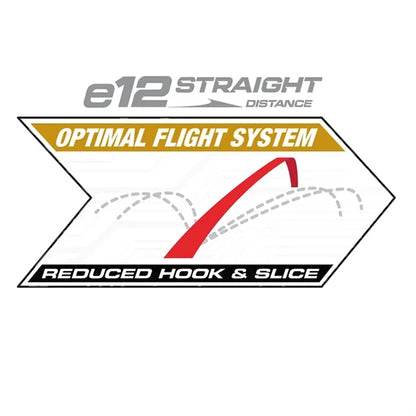 Bridgestone E12 Straight Golf Balls - 12 Pack