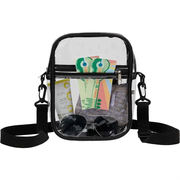 Clear Crossbody Tote