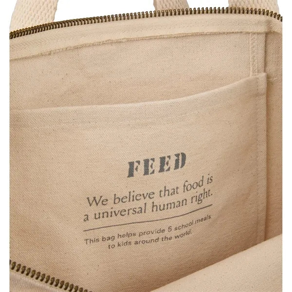 FEED Zippered Tote