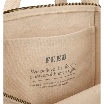 FEED Zippered Tote