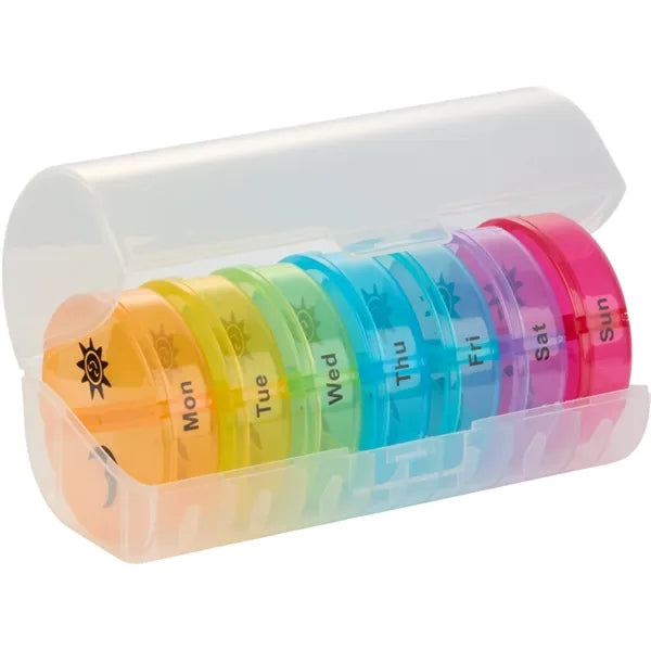 7 Day Recycled Travel Pill Organizer