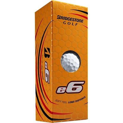 Bridgestone E 6 Soft Golf Balls - 3 Pack