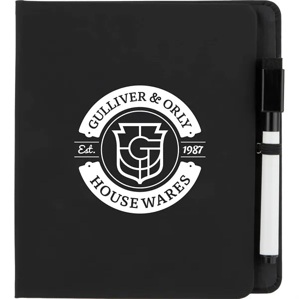 Recycled PU White Board & Sticky Notes Pad