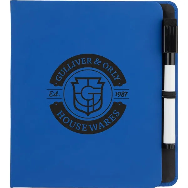 Recycled PU White Board & Sticky Notes Pad