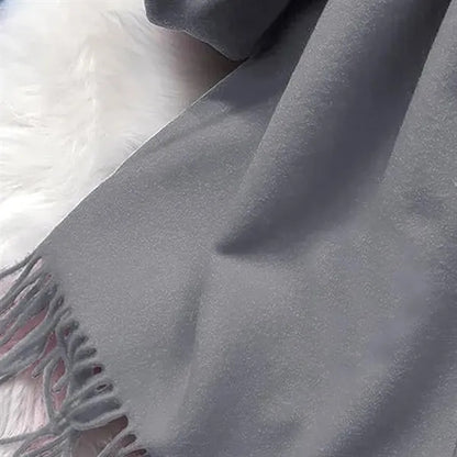Soft Cashmere Feel Pashmina Wrap Scarf for Autumn Winter