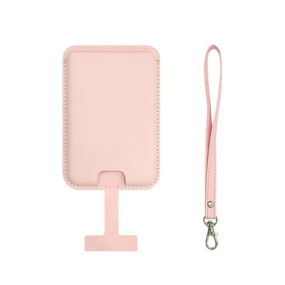 Magnetic Anti-Loss PU Leather Card Holder
