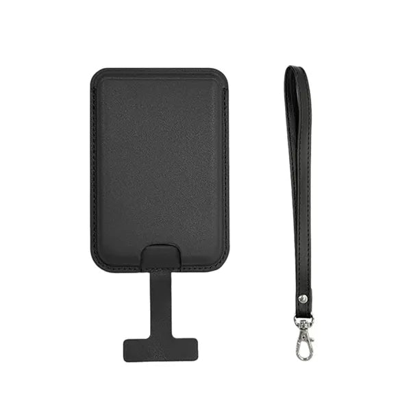 Magnetic Anti-Loss PU Leather Card Holder