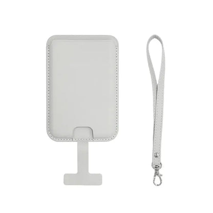 Magnetic Anti-Loss PU Leather Card Holder