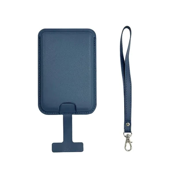 Magnetic Anti-Loss PU Leather Card Holder