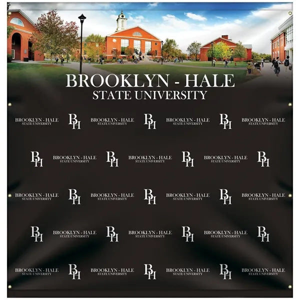 Premium 8' x 8' Backdrop Banner