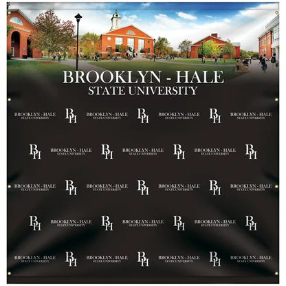 Premium 8' x 8' Backdrop Banner