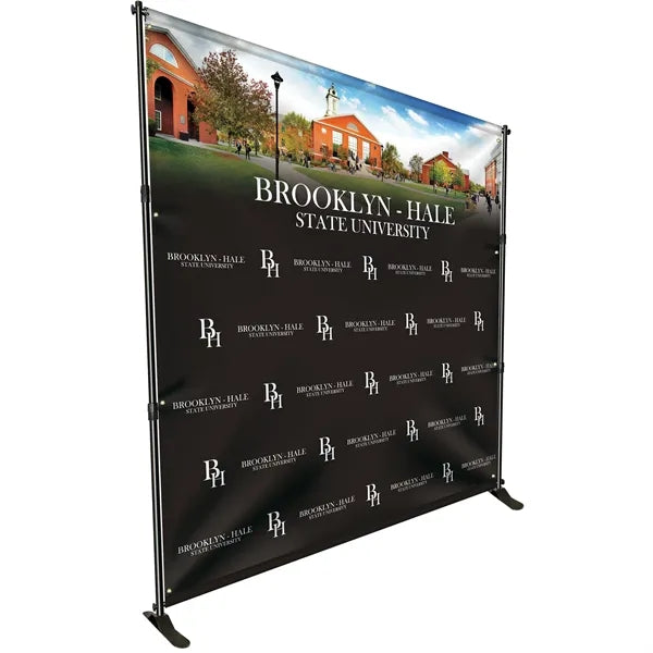 Premium 8' x 8' Backdrop Banner Kit
