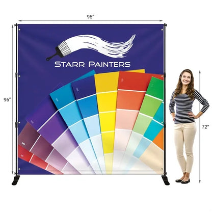 8' x 8' Backdrop Banner Kit