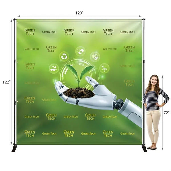 10' x 10' Premium Backdrop Banner Wall Kit