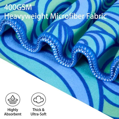 400GSM Microfiber Sublimated Quick Dry Towel
