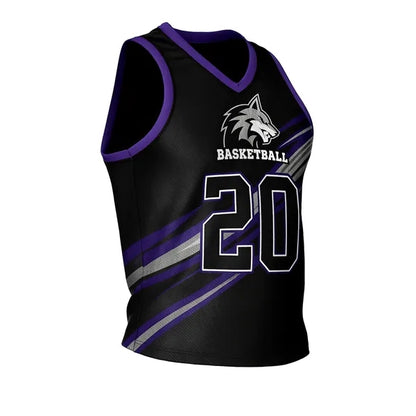 Basketball Jersey Unisex Sublimation-Butterfly Mesh