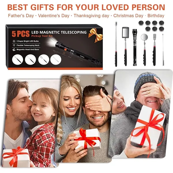 Telescoping Magnetic Pickup Tool Set