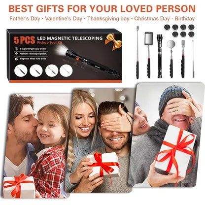 Telescoping Magnetic Pickup Tool Set