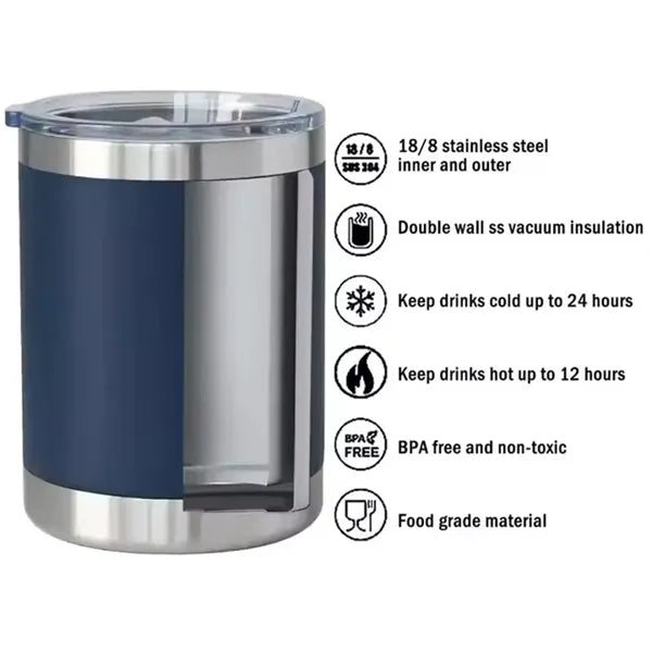 Stainless Steel 12oz Volume Adult Children Cup