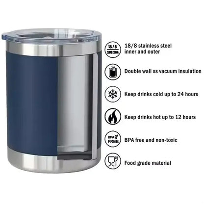 Stainless Steel 12oz Volume Adult Children Cup