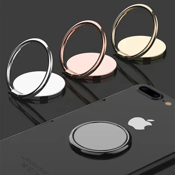 Magnet ring cell phone holder