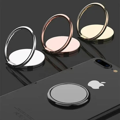 Magnet ring cell phone holder