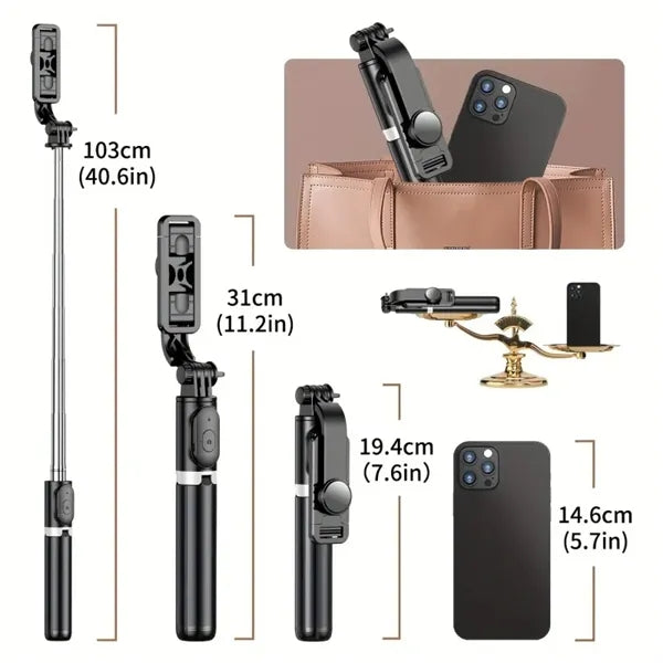 Bluetooth selfie stick