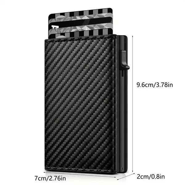Magnet aluminum box card package
