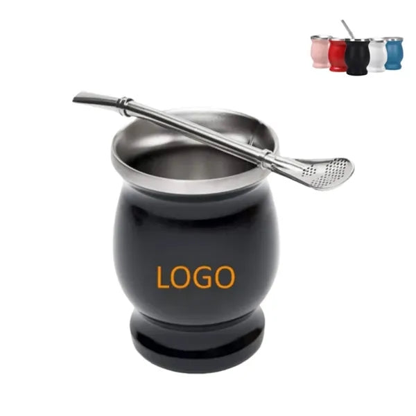 8oz Stainless Steel Yerba Mate Cup