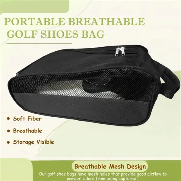 Lightweight Waterproof Golf Shoe Bag