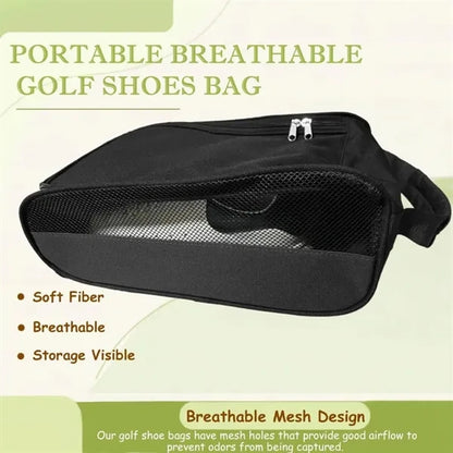 Lightweight Waterproof Golf Shoe Bag