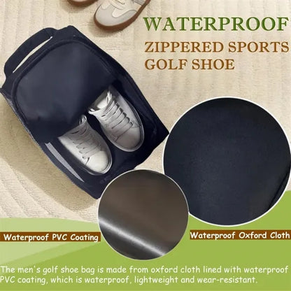 Lightweight Waterproof Golf Shoe Bag