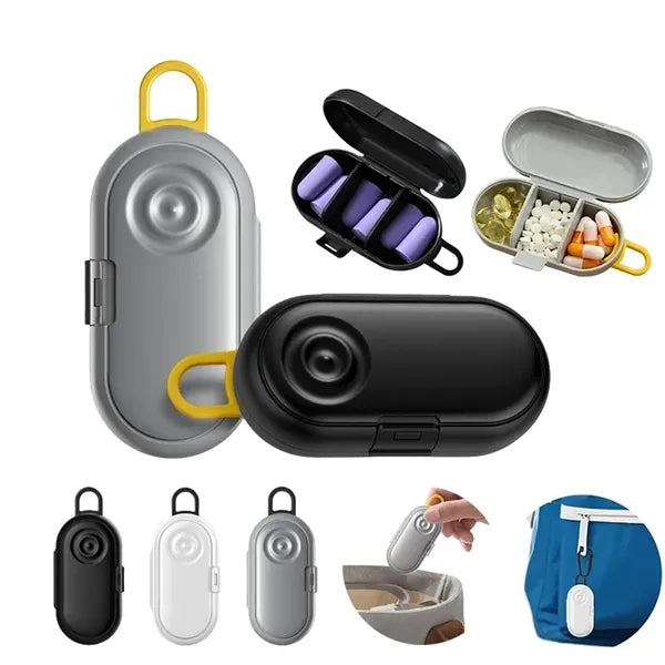 Mini Portable Earbud Case Pill Organizer
