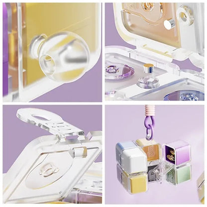 Magnetic Foldable Medicine Box Pill Organizer