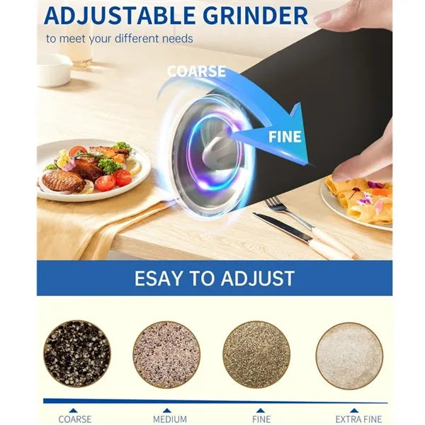 Gravity Electric Salt and Pepper Grinder