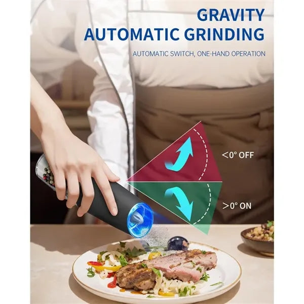 Gravity Electric Salt and Pepper Grinder