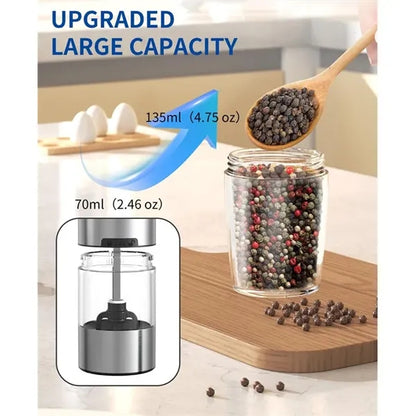 Gravity Electric Salt and Pepper Grinder