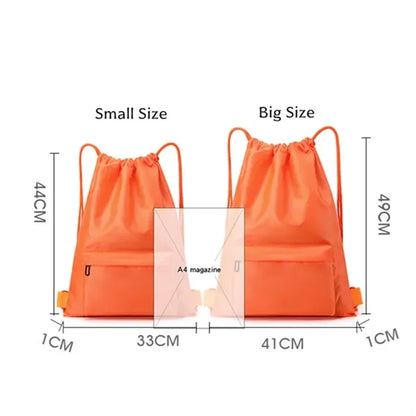 Waterproof Drawstring Backpack Bag
