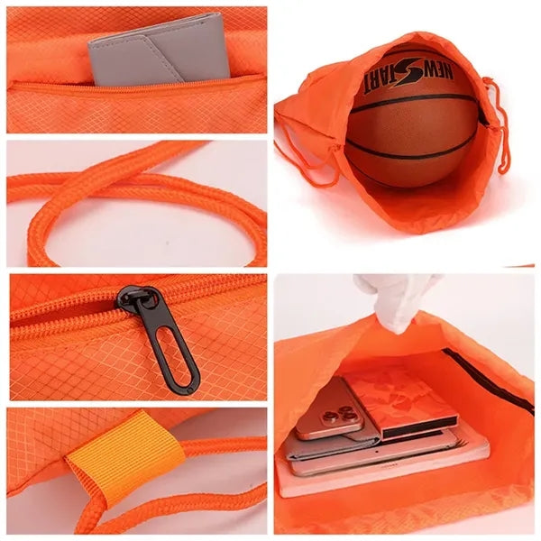 Waterproof Drawstring Backpack Bag