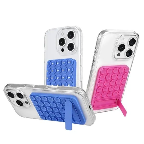 Double Sided Silicone Suction Cup Phone Case Mount