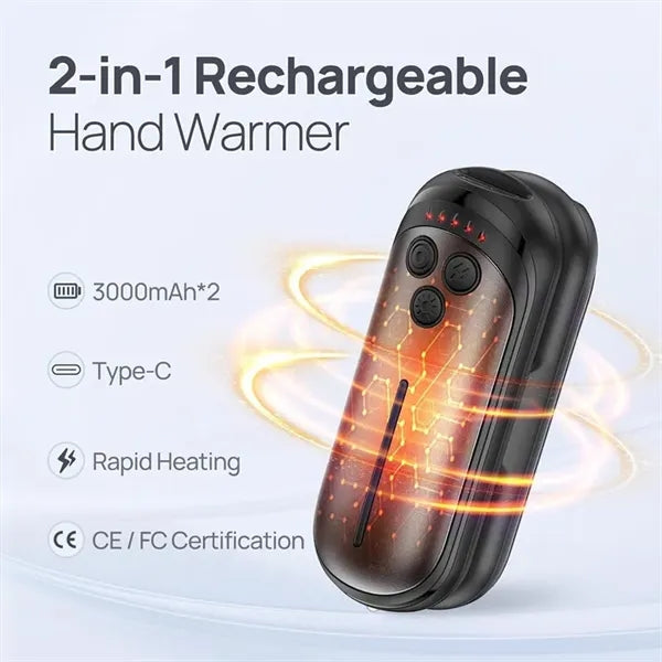 Rechargeable Hand Warmers 2 Pack