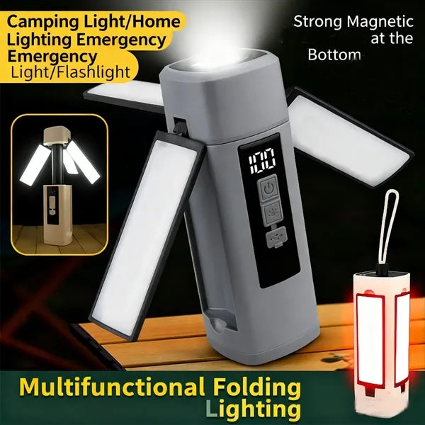 Folding LED Camping Lantern Flashlight