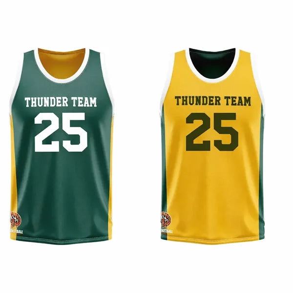 Reversible Basketball Jersey Sublimation - (Multiple Fabric)