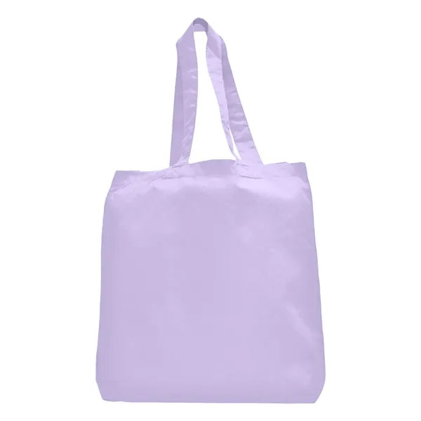 7 oz Cotton Canvas Tote Bag - 10"x14" w/ - 5"G - 20"Handle