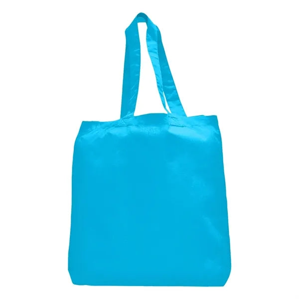 7 oz Cotton Canvas Tote Bag - 10"x14" w/ - 5"G - 20"Handle