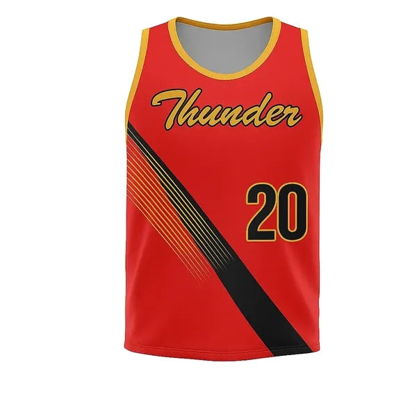 Sublimation UPF Mesh Basketball Jersey - Unisex